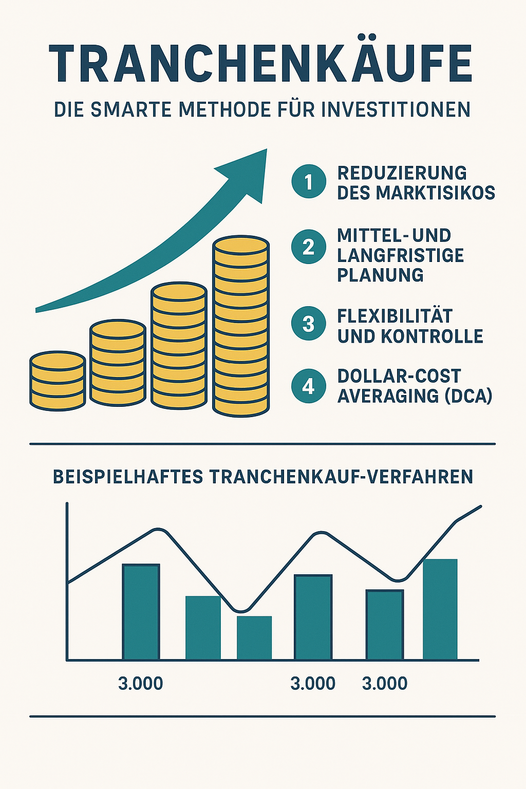 Tranchenkäufe: Die smarte Methode für Investitionen